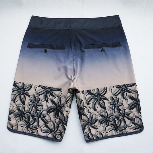 Men's Summer Beach Shorts - In Stock | 4-Way Stretch, Solid & Minimalist | Quick-Drying, Water-Resistant, Sun-Protective & Breathable | Customizable Logo | Athletic Style