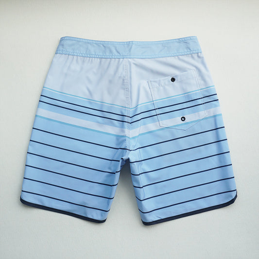 Men's Beach Shorts - In Stock | 4-Way Stretch Fabric, Digital Printing | Quick-Drying, Breathable, Water-Resistant & Sun-Protective | Cool Touch & Drape | Comfort-Focused