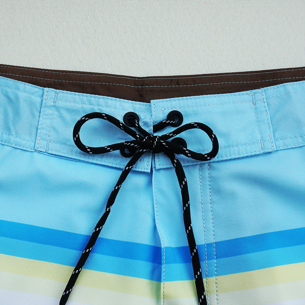 Men's Beach Shorts - In Stock | 4-Way Stretch Fabric, Digital Printing | Quick-Drying, Breathable, Water-Resistant & Sun-Protective | Cool Touch & Drape | Comfort-Focused