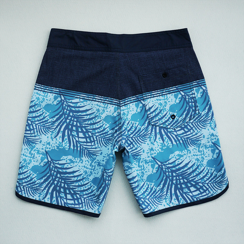 Men's Beach Shorts - In Stock | 4-Way Stretch Fabric, Digital Printing | Quick-Drying, Breathable, Water-Resistant & Sun-Protective | Cool Touch & Drape | Comfort-Focused