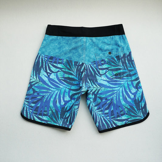 Men's Beach Shorts - In Stock | 4-Way Stretch Fabric, Digital Printing | Quick-Drying, Breathable, Water-Resistant & Sun-Protective | Cool Touch & Drape | Comfort-Focused