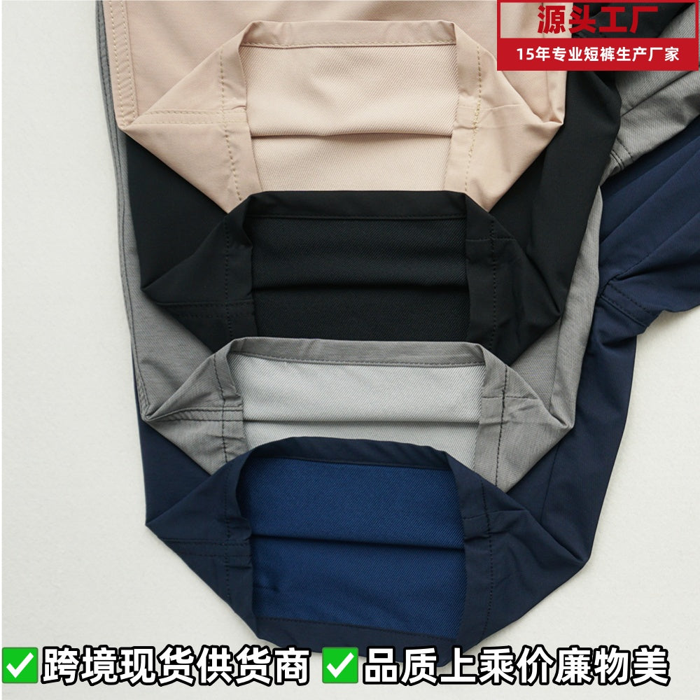 Men's New 4-Pocket Business Shorts - In Stock | Lightweight, Breathable & Comfortable | 4-Way Stretch Fabric | Casual & Commuter-Friendly