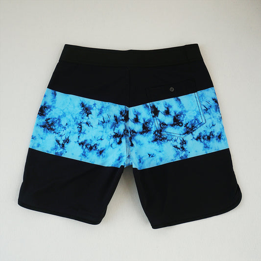 Men's Beach Shorts - In Stock | 4-Way Stretch Fabric, Digital Printing | Quick-Drying, Breathable, Water-Resistant & Sun-Protective | Cool Touch & Drape | Comfort-Focused