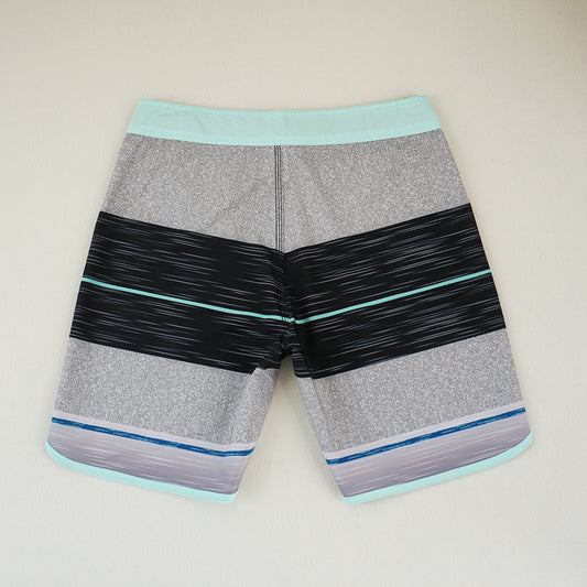 Men's Beach Shorts - In Stock | 4-Way Stretch Fabric, Digital Printing | Quick-Drying, Breathable, Water-Resistant & Sun-Protective | Cool Touch & Drape | Comfort-Focused