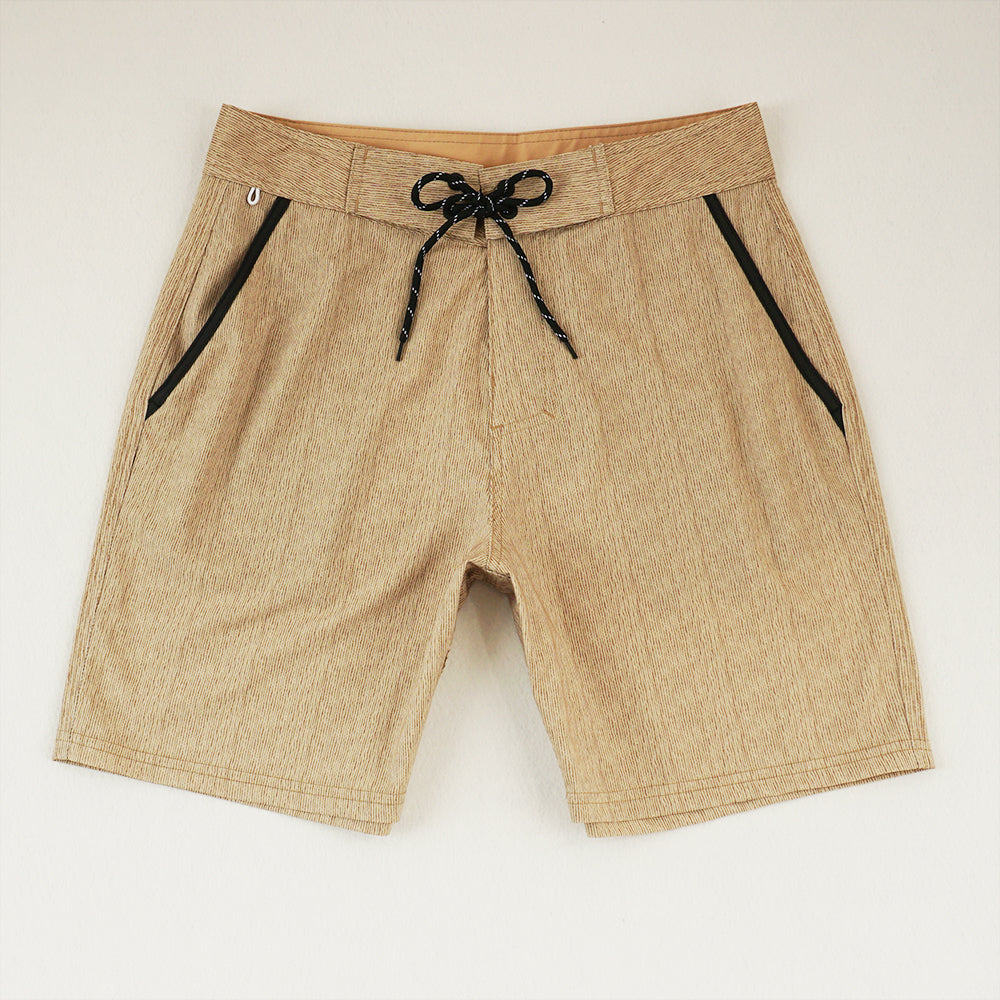 Men's Summer Beach Shorts - In Stock | 4-Way Stretch, Solid & Minimalist | Quick-Drying, Water-Resistant, Sun-Protective & Breathable | Customizable Logo | Athletic Style