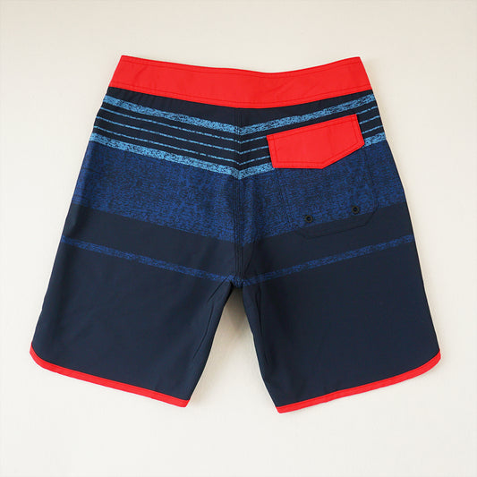 Men's Beach Shorts - In Stock | 4-Way Stretch Fabric, Digital Printing | Quick-Drying, Breathable, Water-Resistant & Sun-Protective | Cool Touch & Drape | Comfort-Focused