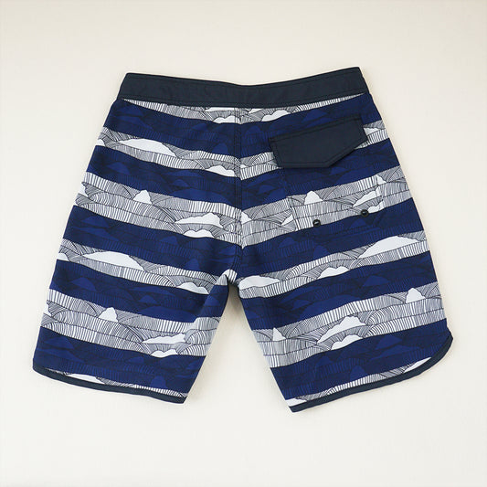 Men's Beach Shorts - In Stock | 4-Way Stretch Fabric, Digital Printing | Quick-Drying, Breathable, Water-Resistant & Sun-Protective | Cool Touch & Drape | Comfort-Focused