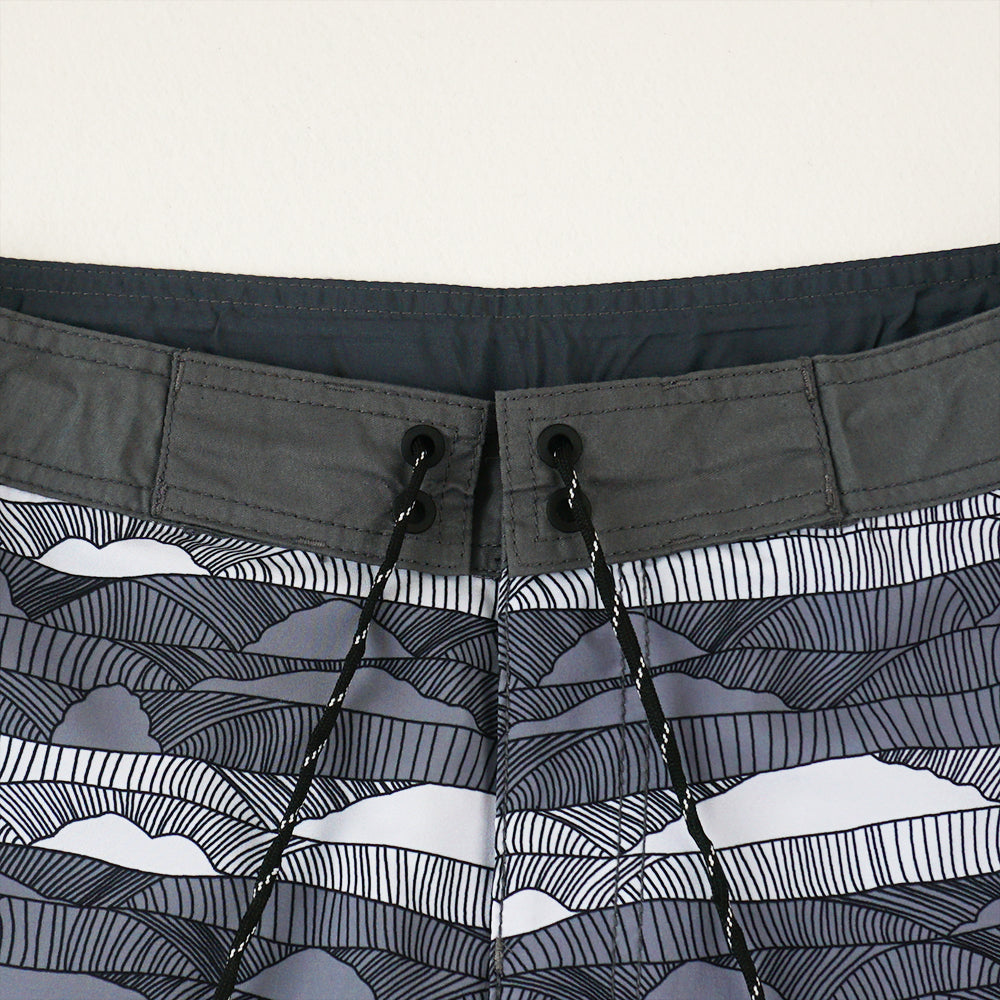 Men's Beach Shorts - In Stock | 4-Way Stretch Fabric, Digital Printing | Quick-Drying, Breathable, Water-Resistant & Sun-Protective | Cool Touch & Drape | Comfort-Focused