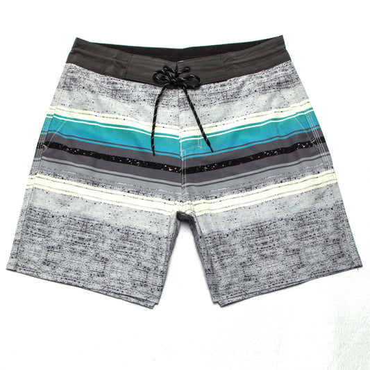 Men's Beach Shorts - In Stock | 4-Way Stretch Fabric, Digital Printing | Quick-Drying, Breathable, Water-Resistant & Sun-Protective | Cool Touch & Drape | Comfort-Focused