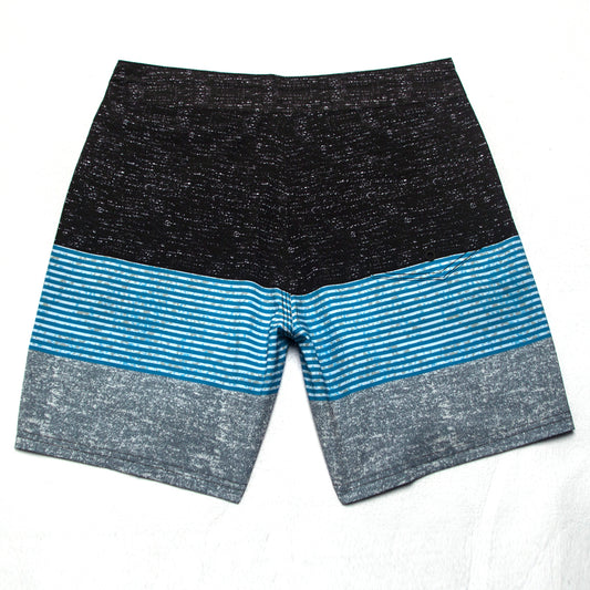 Men's Beach Shorts - In Stock | 4-Way Stretch Fabric, Digital Printing | Quick-Drying, Breathable, Water-Resistant & Sun-Protective | Cool Touch & Drape | Comfort-Focused