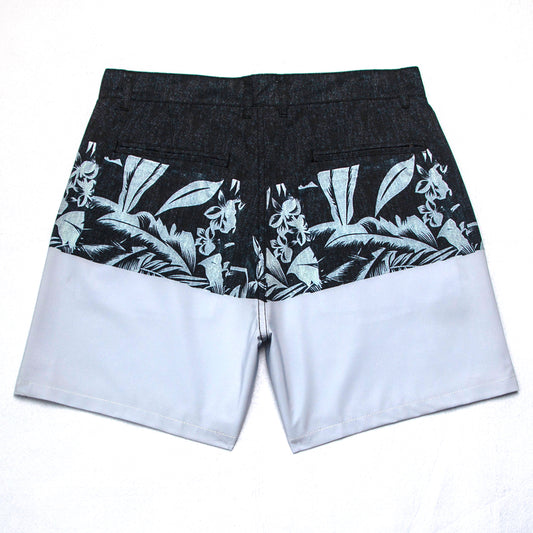 Men's Beach Shorts - In Stock | 4-Way Stretch Fabric, Digital Printing | Quick-Drying, Breathable, Water-Resistant & Sun-Protective | Cool Touch & Drape | Comfort-Focused