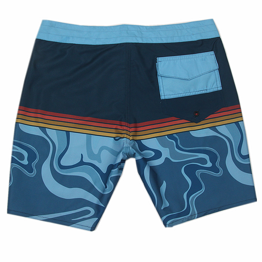 Men's Summer Beach Shorts - In Stock | 4-Way Stretch, Solid & Minimalist | Quick-Drying, Water-Resistant, Sun-Protective & Breathable | Customizable Logo | Athletic Style