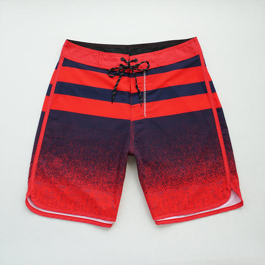 Men's Beach Shorts - In Stock | 4-Way Stretch Fabric, Digital Printing | Quick-Drying, Breathable, Water-Resistant & Sun-Protective | Cool Touch & Drape | Comfort-Focused