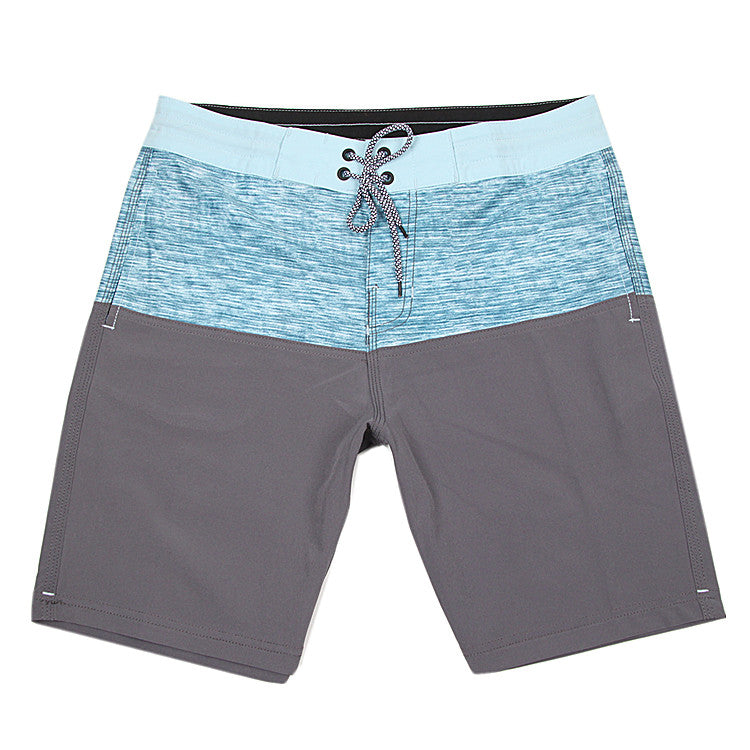 Men's Summer Beach Shorts - In Stock | 4-Way Stretch, Solid & Minimalist | Quick-Drying, Water-Resistant, Sun-Protective & Breathable | Customizable Logo | Athletic Style