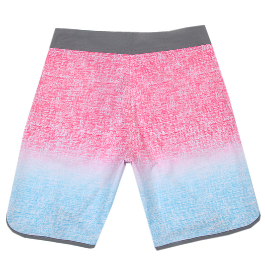 Men's Summer Beach Shorts - In Stock | 4-Way Stretch, Solid & Minimalist | Quick-Drying, Water-Resistant, Sun-Protective & Breathable | Customizable Logo | Athletic Style
