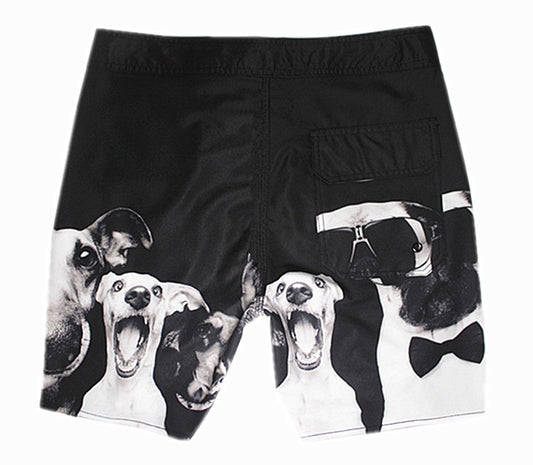 Men's Beach Shorts - In Stock | 4-Way Stretch Fabric, Digital Printing | Quick-Drying, Breathable, Water-Resistant & Sun-Protective | Cool Touch & Drape | Comfort-Focused