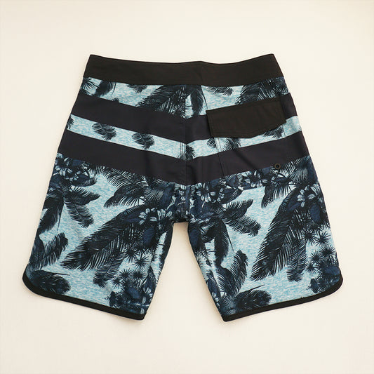 Men's Beach Shorts - In Stock | 4-Way Stretch Fabric, Digital Printing | Quick-Drying, Breathable, Water-Resistant & Sun-Protective | Cool Touch & Drape | Comfort-Focused