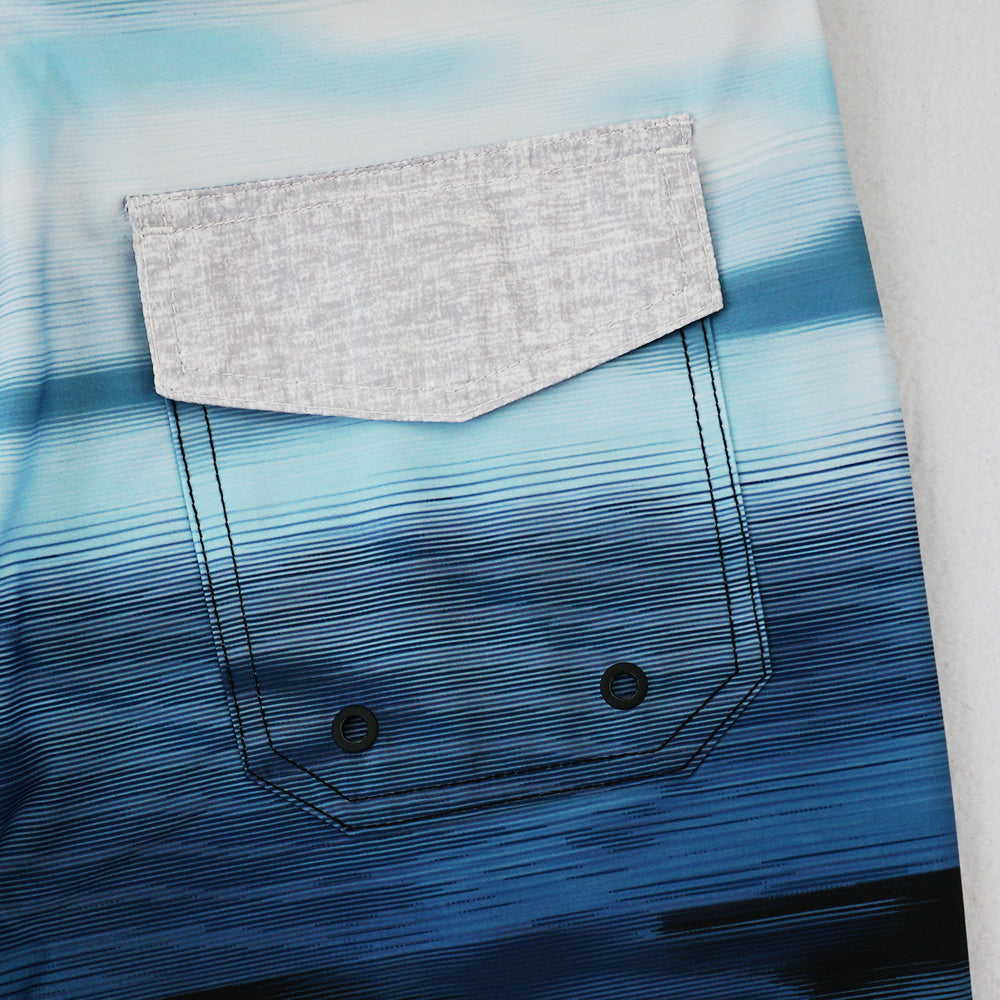 Men's Beach Shorts - In Stock | 4-Way Stretch Fabric, Digital Printing | Quick-Drying, Breathable, Water-Resistant & Sun-Protective | Cool Touch & Drape | Comfort-Focused