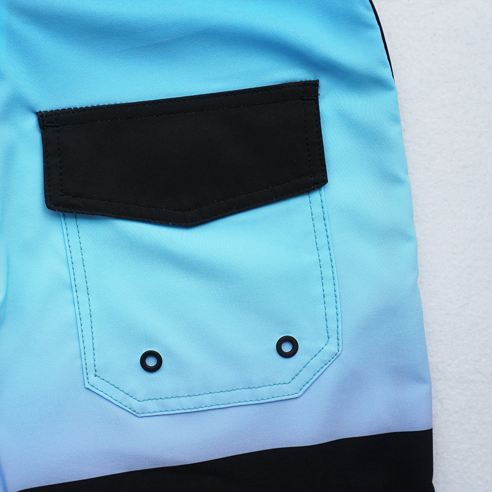 Men's Beach Shorts - In Stock | 4-Way Stretch Fabric, Digital Printing | Quick-Drying, Breathable, Water-Resistant & Sun-Protective | Cool Touch & Drape | Comfort-Focused