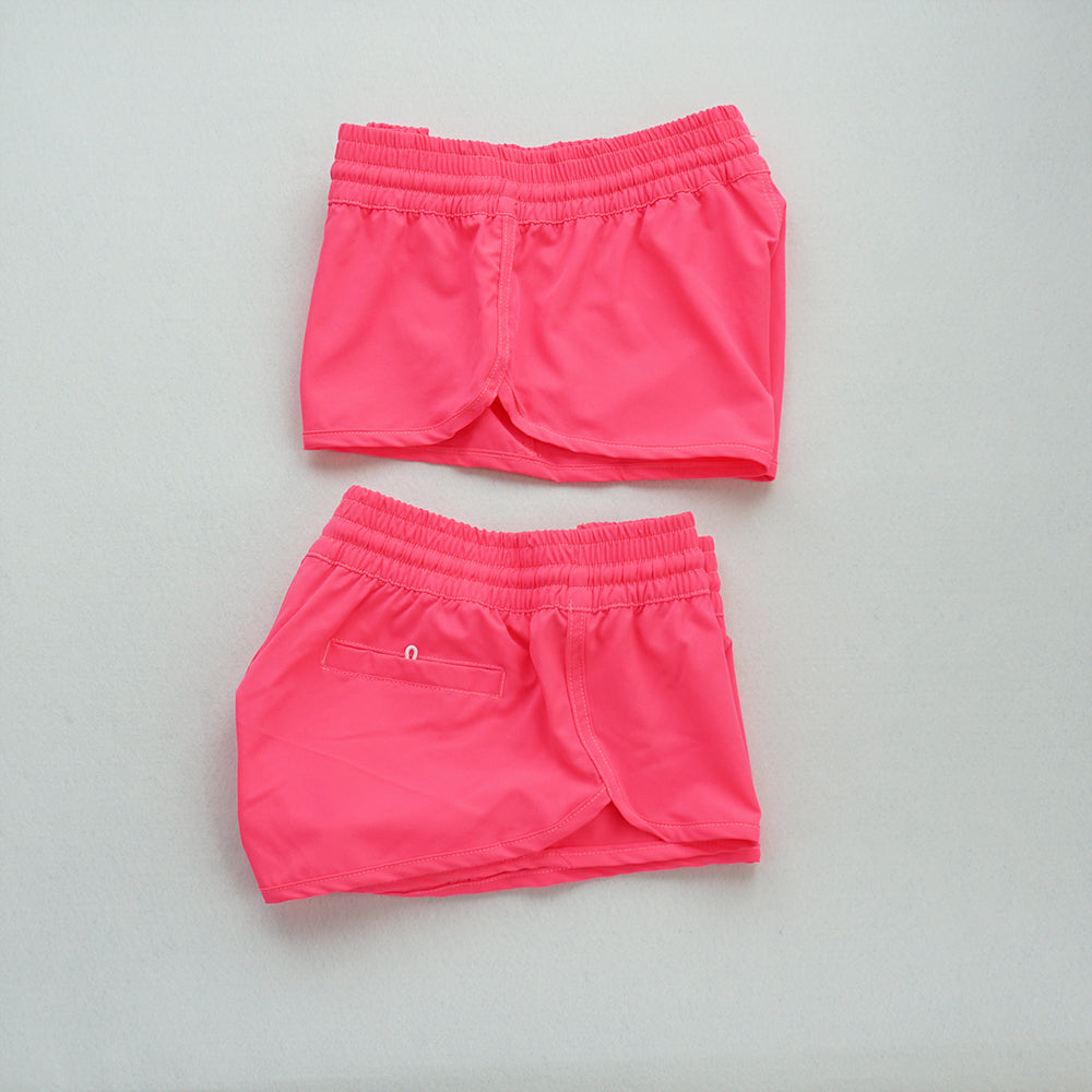 Women's Beach Shorts - In Stock | Minimalist & Sexy | Quick-Drying, Breathable, 4-Way Stretch Fabric | Elastic Waist with Drawstring | Slimming & Versatile