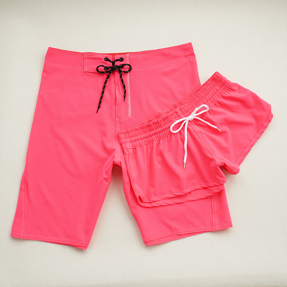 Women's Beach Shorts - In Stock | Minimalist & Sexy | Quick-Drying, Breathable, 4-Way Stretch Fabric | Elastic Waist with Drawstring | Slimming & Versatile