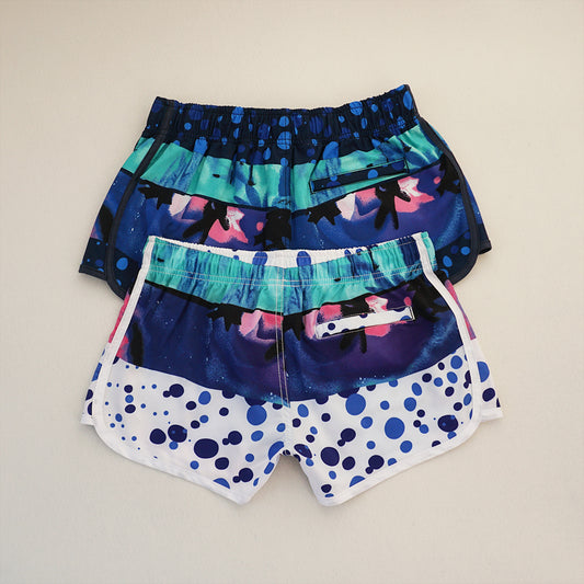 Women's Beach Shorts - In Stock | Minimalist & Sexy | Quick-Drying, Breathable, 4-Way Stretch Fabric | Elastic Waist with Drawstring | Slimming & Versatile