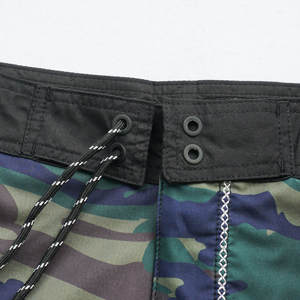 Men's Beach Shorts - In Stock | 4-Way Stretch Fabric, Digital Printing | Quick-Drying, Breathable, Water-Resistant & Sun-Protective | Cool Touch & Drape | Comfort-Focused