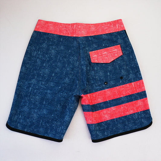 Men's Beach Shorts - In Stock | 4-Way Stretch Fabric, Digital Printing | Quick-Drying, Breathable, Water-Resistant & Sun-Protective | Cool Touch & Drape | Comfort-Focused