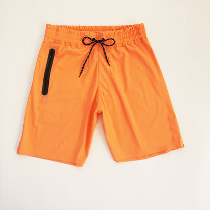 Men's Beach Shorts - Newly Upgraded | Seamless Fit Tech, 4-Way Stretch Fabric | Lightweight, Breathable, Cool-to-Touch & Sun-Protective | Athletic Design