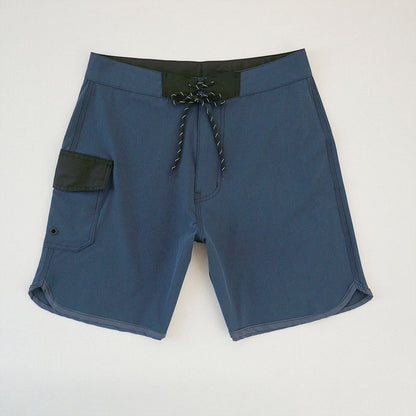 Men's Summer Beach Shorts - In Stock | 4-Way Stretch, Solid & Minimalist | Quick-Drying, Water-Resistant, Sun-Protective & Breathable | Customizable Logo | Athletic Style