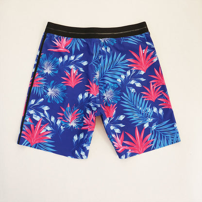 Men's Beach Shorts - Newly Upgraded | Seamless Fit Tech, 4-Way Stretch Fabric | Lightweight, Breathable, Cool-to-Touch & Sun-Protective | Athletic Design