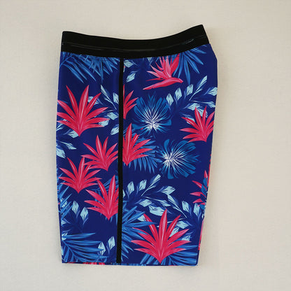 Men's Beach Shorts - Newly Upgraded | Seamless Fit Tech, 4-Way Stretch Fabric | Lightweight, Breathable, Cool-to-Touch & Sun-Protective | Athletic Design