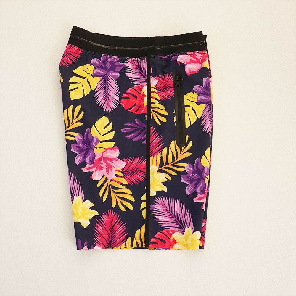 Men's Beach Shorts - Newly Upgraded | Seamless Fit Tech, 4-Way Stretch Fabric | Lightweight, Breathable, Cool-to-Touch & Sun-Protective | Athletic Design