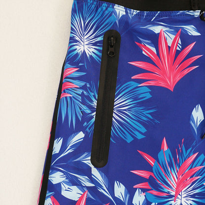 Men's Beach Shorts - Newly Upgraded | Seamless Fit Tech, 4-Way Stretch Fabric | Lightweight, Breathable, Cool-to-Touch & Sun-Protective | Athletic Design