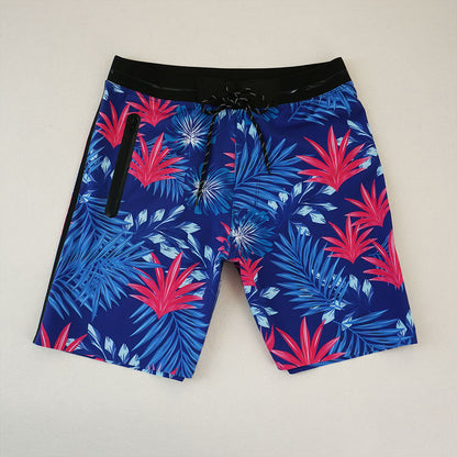 Men's Beach Shorts - Newly Upgraded | Seamless Fit Tech, 4-Way Stretch Fabric | Lightweight, Breathable, Cool-to-Touch & Sun-Protective | Athletic Design