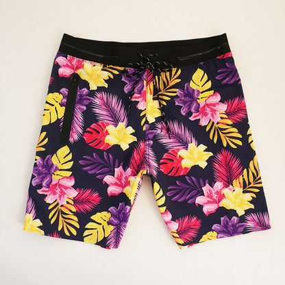 Men's Beach Shorts - Newly Upgraded | Seamless Fit Tech, 4-Way Stretch Fabric | Lightweight, Breathable, Cool-to-Touch & Sun-Protective | Athletic Design