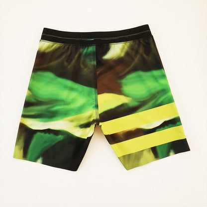 Men's Beach Shorts - Newly Upgraded | Seamless Fit Tech, 4-Way Stretch Fabric | Lightweight, Breathable, Cool-to-Touch & Sun-Protective | Athletic Design