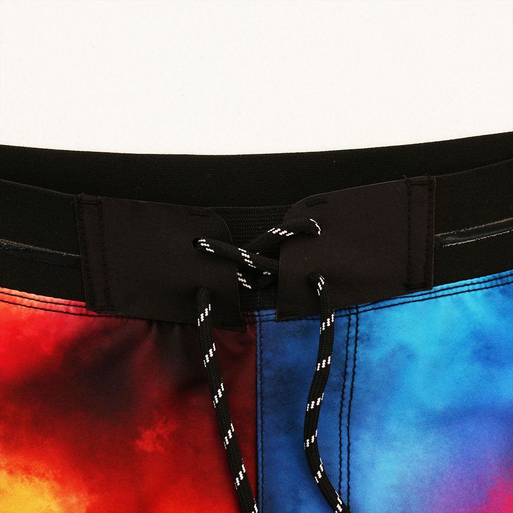 Men's Beach Shorts - Newly Upgraded | Seamless Fit Tech, 4-Way Stretch Fabric | Lightweight, Breathable, Cool-to-Touch & Sun-Protective | Athletic Design