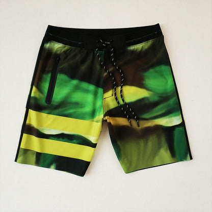 Men's Beach Shorts - Newly Upgraded | Seamless Fit Tech, 4-Way Stretch Fabric | Lightweight, Breathable, Cool-to-Touch & Sun-Protective | Athletic Design