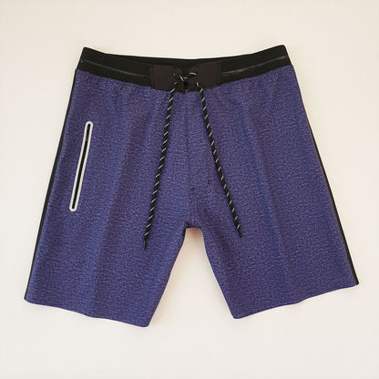 Men's Beach Shorts - Newly Upgraded | Seamless Fit Tech, 4-Way Stretch Fabric | Lightweight, Breathable, Cool-to-Touch & Sun-Protective | Athletic Design