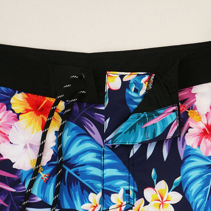 Men's Beach Shorts - In Stock | 4-Way Stretch Fabric, Digital Printing | Quick-Drying, Breathable, Water-Resistant & Sun-Protective | Cool Touch & Drape | Comfort-Focused