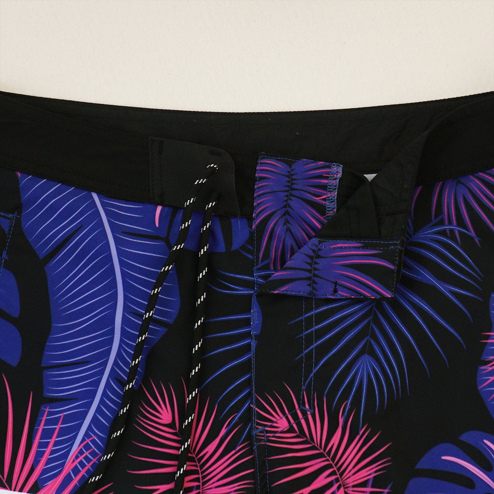 Men's Beach Shorts - In Stock | 4-Way Stretch Fabric, Digital Printing | Quick-Drying, Breathable, Water-Resistant & Sun-Protective | Cool Touch & Drape | Comfort-Focused