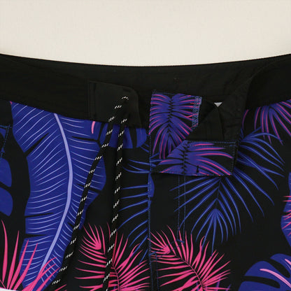 Men's Beach Shorts - In Stock | 4-Way Stretch Fabric, Digital Printing | Quick-Drying, Breathable, Water-Resistant & Sun-Protective | Cool Touch & Drape | Comfort-Focused