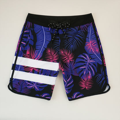 Men's Beach Shorts - In Stock | 4-Way Stretch Fabric, Digital Printing | Quick-Drying, Breathable, Water-Resistant & Sun-Protective | Cool Touch & Drape | Comfort-Focused