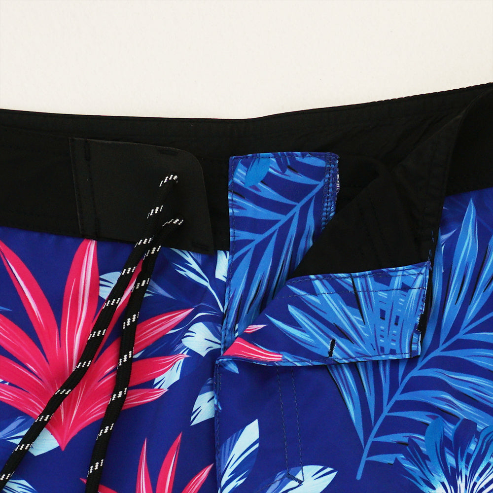 Men's Beach Shorts - In Stock | 4-Way Stretch Fabric, Digital Printing | Quick-Drying, Breathable, Water-Resistant & Sun-Protective | Cool Touch & Drape | Comfort-Focused