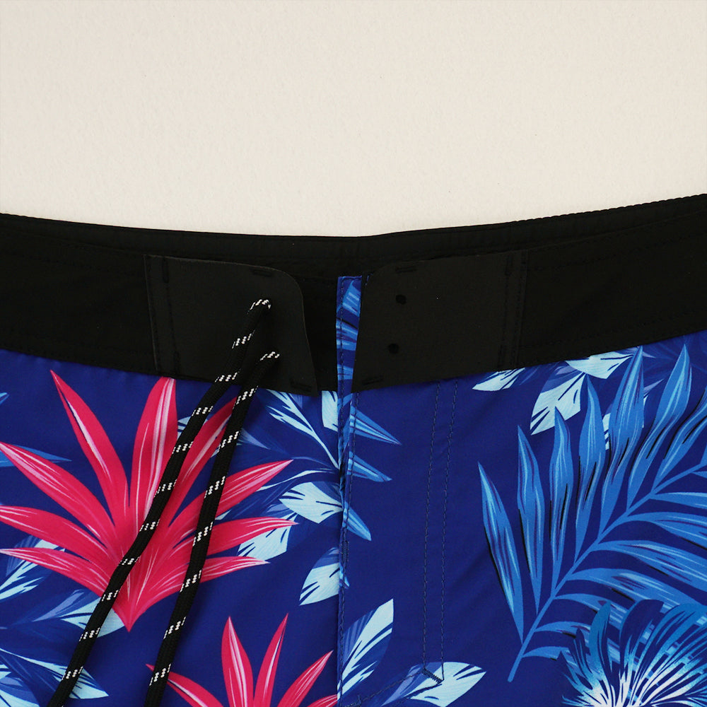 Men's Beach Shorts - In Stock | 4-Way Stretch Fabric, Digital Printing | Quick-Drying, Breathable, Water-Resistant & Sun-Protective | Cool Touch & Drape | Comfort-Focused