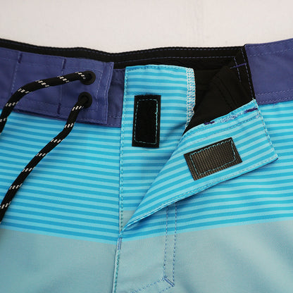 Men's Beach Shorts - In Stock | 4-Way Stretch Fabric, Digital Printing | Quick-Drying, Breathable, Water-Resistant & Sun-Protective | Cool Touch & Drape | Comfort-Focused