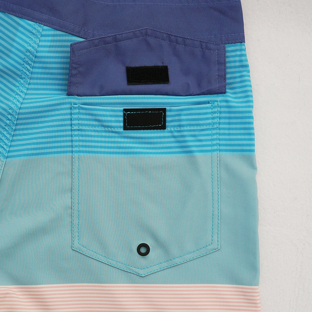 Men's Beach Shorts - In Stock | 4-Way Stretch Fabric, Digital Printing | Quick-Drying, Breathable, Water-Resistant & Sun-Protective | Cool Touch & Drape | Comfort-Focused