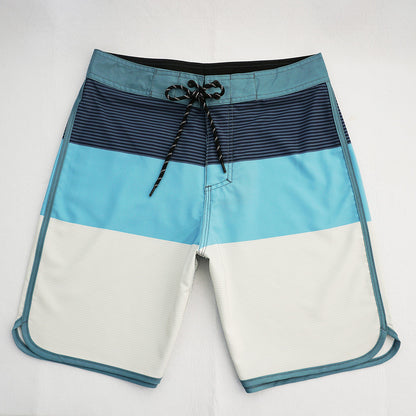 Men's Beach Shorts - In Stock | 4-Way Stretch Fabric, Digital Printing | Quick-Drying, Breathable, Water-Resistant & Sun-Protective | Cool Touch & Drape | Comfort-Focused