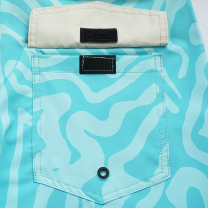 Men's Beach Shorts - In Stock | 4-Way Stretch Fabric, Digital Printing | Quick-Drying, Breathable, Water-Resistant & Sun-Protective | Cool Touch & Drape | Comfort-Focused